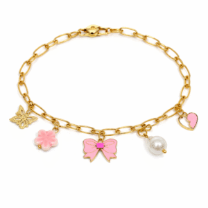 BLUSH BOW BRACELET