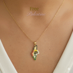 AL-QUDS MAP NECKLACE