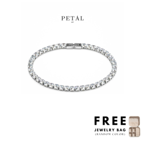 Lumi Luxe Tennis Bracelet Anti Tarnish Waterproof Bracelet Simple Elegant Jewellery Gift