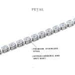 Lumi Luxe Tennis Bracelet Anti Tarnish Waterproof Bracelet Simple Elegant Jewellery Gift