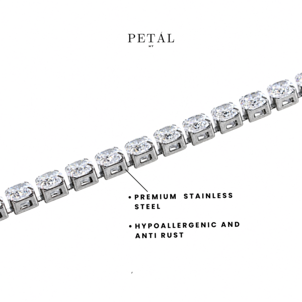 Lumi Luxe Tennis Bracelet Anti Tarnish Waterproof Bracelet Simple Elegant Jewellery Gift