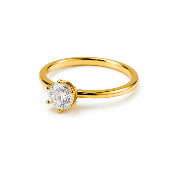 (PETALMY) LIORA TITANIUM RINGS WITH BOX RING FOR GIRLFRIEND RING FOR GIFT ANNIVERSARY ENGAGEMENT JEWELLERY
